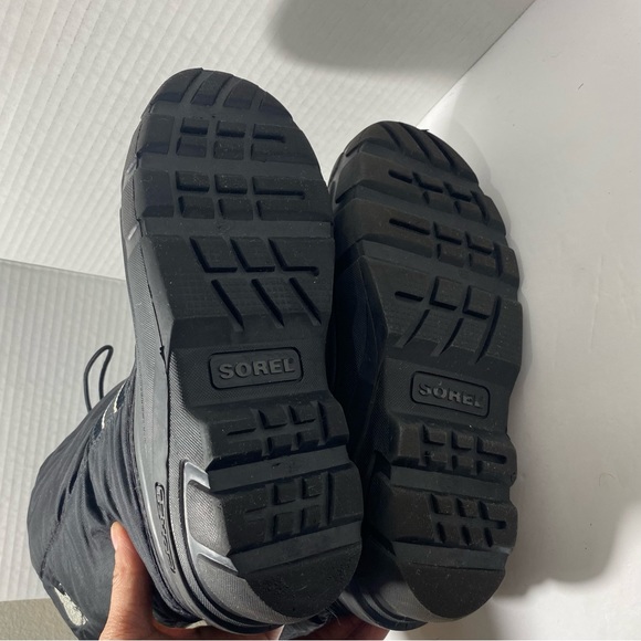 Sorel Cub Kid's Insulated Snow Boot - Black Size 4 - Picture 10 of 10